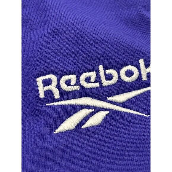 Reebok Women’s Identity Fitted Logo Shorts, Bold Purple, Sz. M - Picture 6 of 10